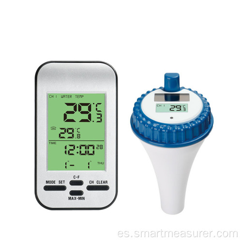 termómetro de agua digital inalámbrico para piscina